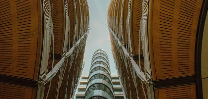 Munich – curved contemporary building façades