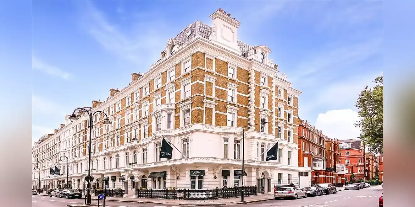 Exterior of a Central London hospitality property in Cheyne Capital's 587-key portfolio acquisition