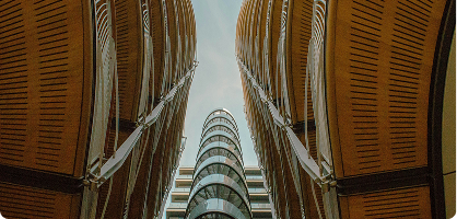 Munich – curved contemporary building façades